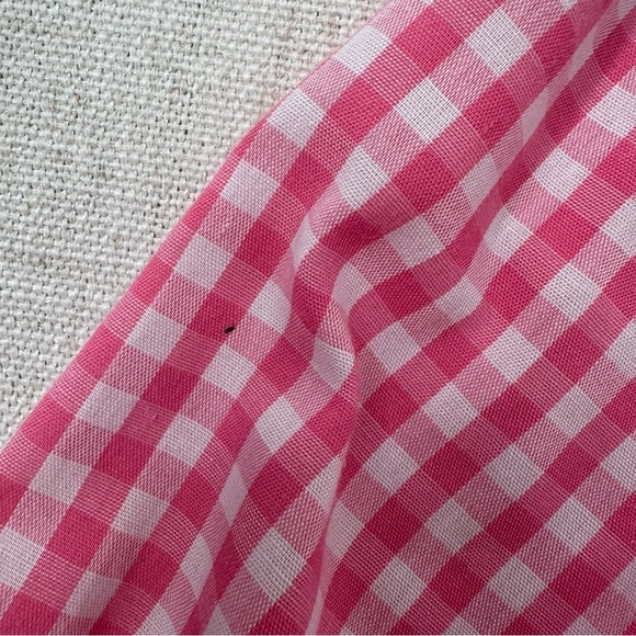 The Beaufort Bonnet Company Beatrice Bow Blouse Hampton Hot Pink Gingham 2T - Picture 9 of 10